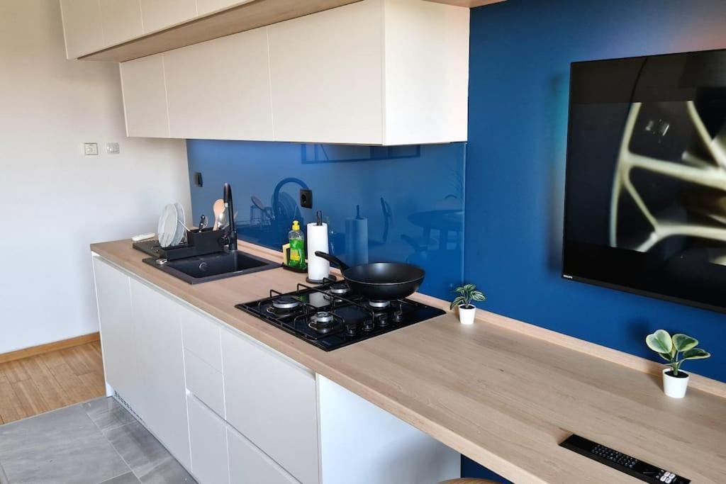 Midnight Blue Oasis - Center, Free Parking Apartment ซาเกร็บ ภายนอก รูปภาพ